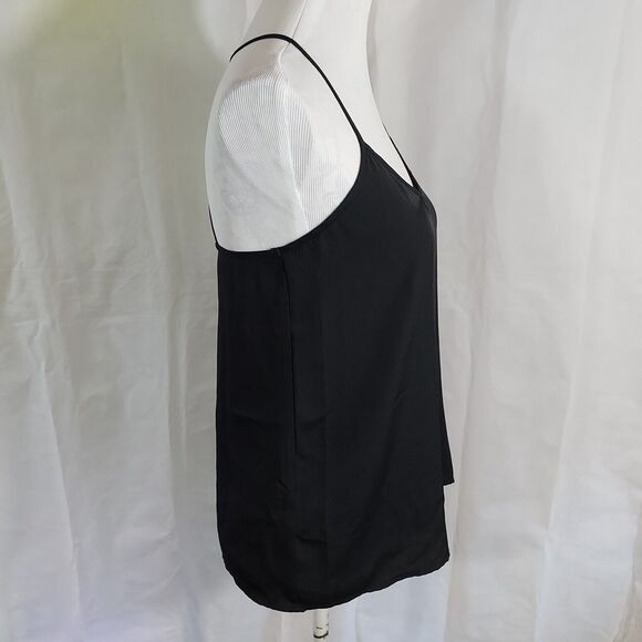 Abercrombie & Fitch Black Spaghetti Strap Tank Top Strappy Camisole Cami XS - Picture 5 of 11